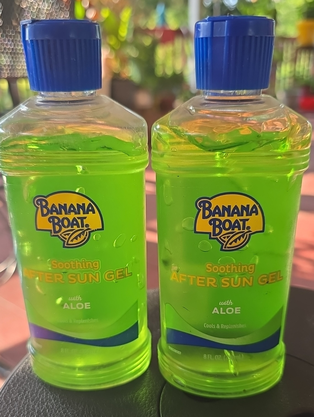 Banana Republic Bright Green After Sun Gel Bottle Set